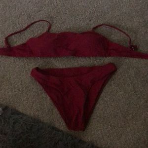 Light Maroon Swimsuit